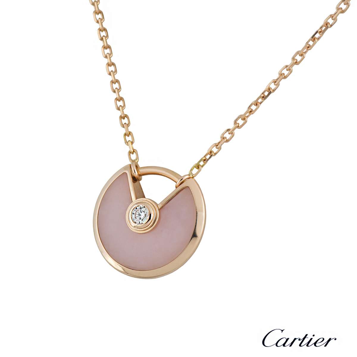 cartier opal necklace